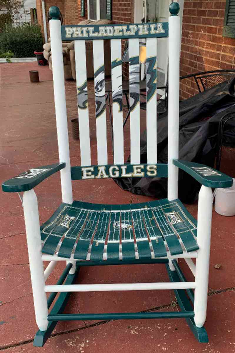 Custom Sports Teams Ultimate Fan Rocking Chair