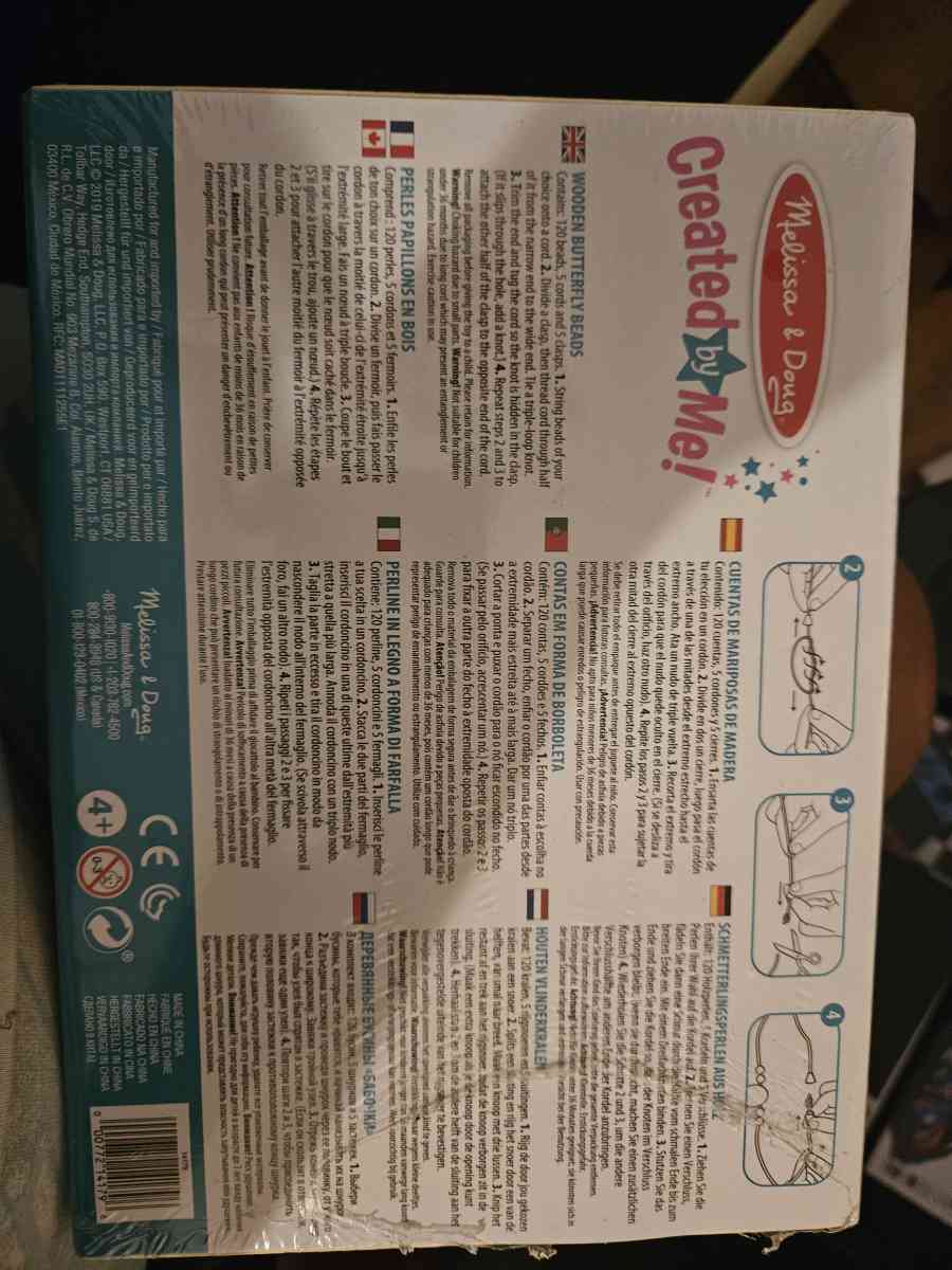 melissa and doug butterfly beads - Redford, Michigan - FleaMarketBay