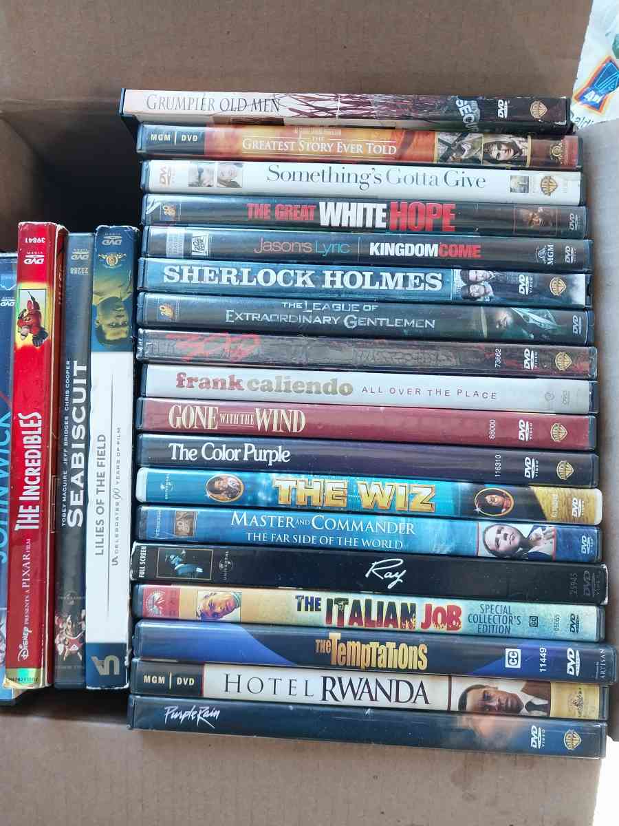 DVDs of types - Chicago, Illinois - FleaMarketBay