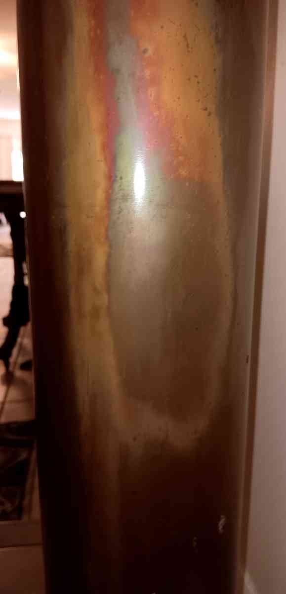 copper 2 ft tall vase decor with another 20 in of pushy will - Jensen Beach, Florida - FleaMarketBay