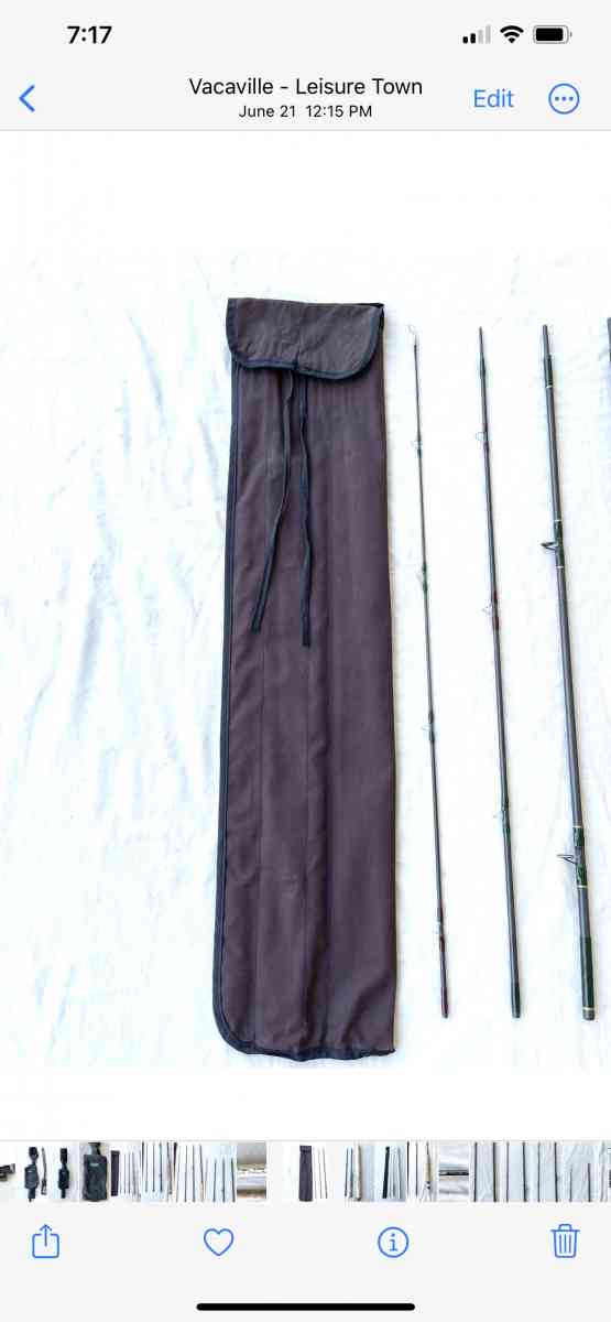 pre owned A Fisher 9ft fly fishing Rod - Vacaville, California - FleaMarketBay