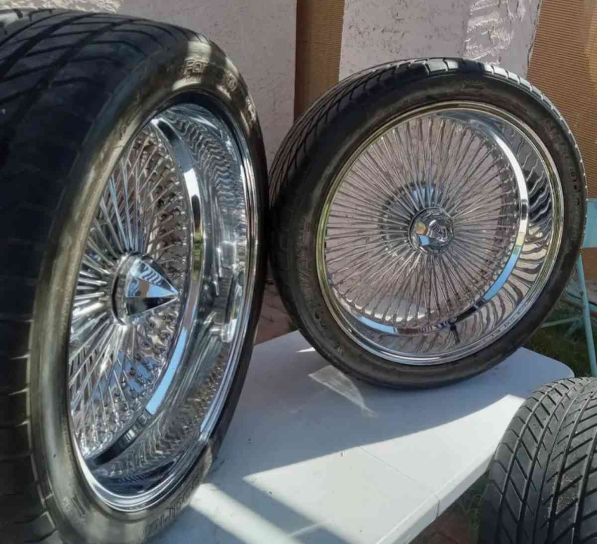 four 20inch 100 spoke G force rims - Peoria, Arizona