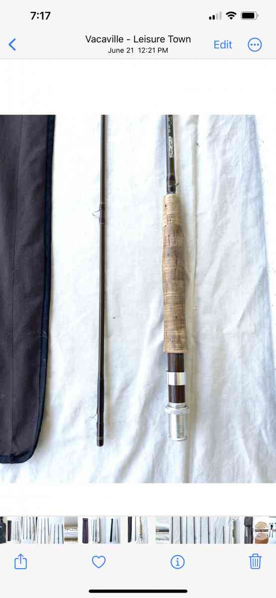 great condition Sage 8 and half ft fly fishing Rod - Vacaville, California - FleaMarketBay