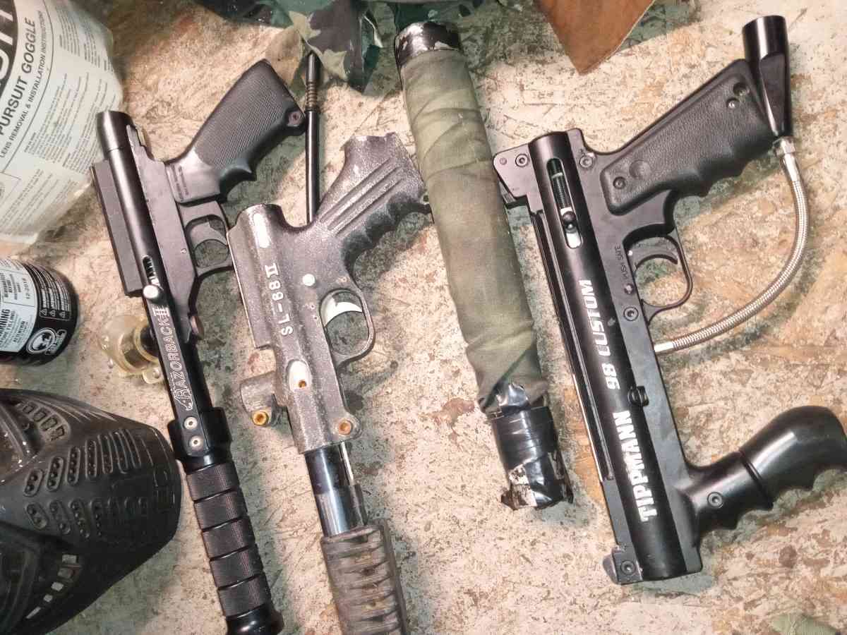 paintball set up for 4 - Mentor, Ohio - FleaMarketBay