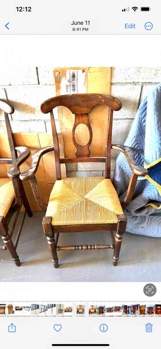 set of 2 Antique chairs - Vacaville, California - FleaMarketBay