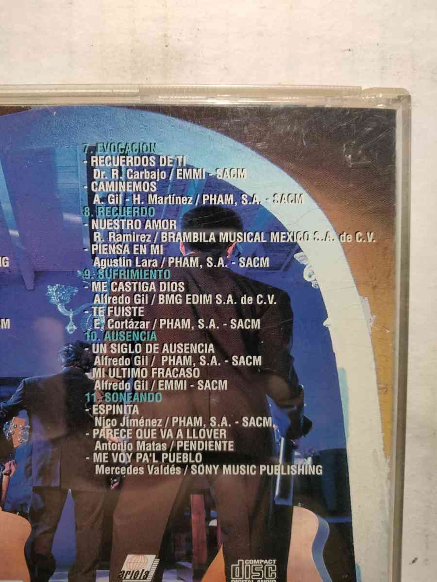 LOS TRI O NUESTRO AMOR CD USADO EN EXC COND CAJA ABIERTA - Chicago, Illinois - FleaMarketBay