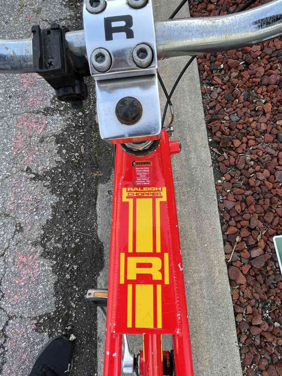 Raleigh Chopper bicycle bike - Santa Cruz, California - FleaMarketBay
