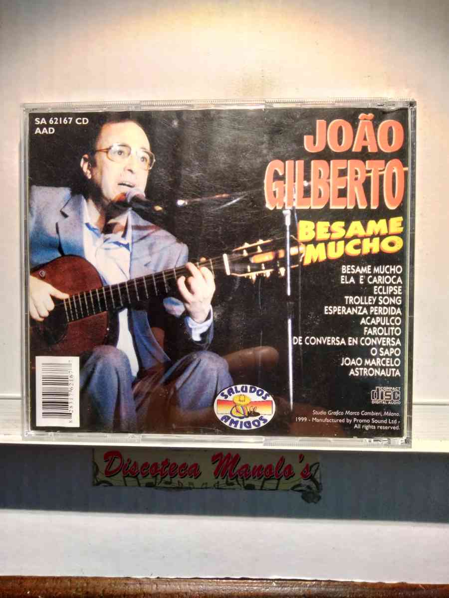 JOAO GILBERTO BESAME MUCHO CD USADO EN EXC COND CAJA ABIERTA - Chicago, Illinois - FleaMarketBay