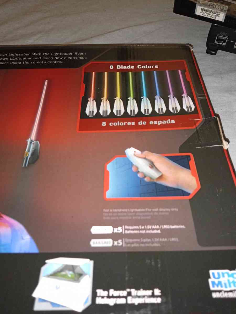 Star Wars Science  Color Changing Lightsaber Room Light - Tampa, Florida - FleaMarketBay