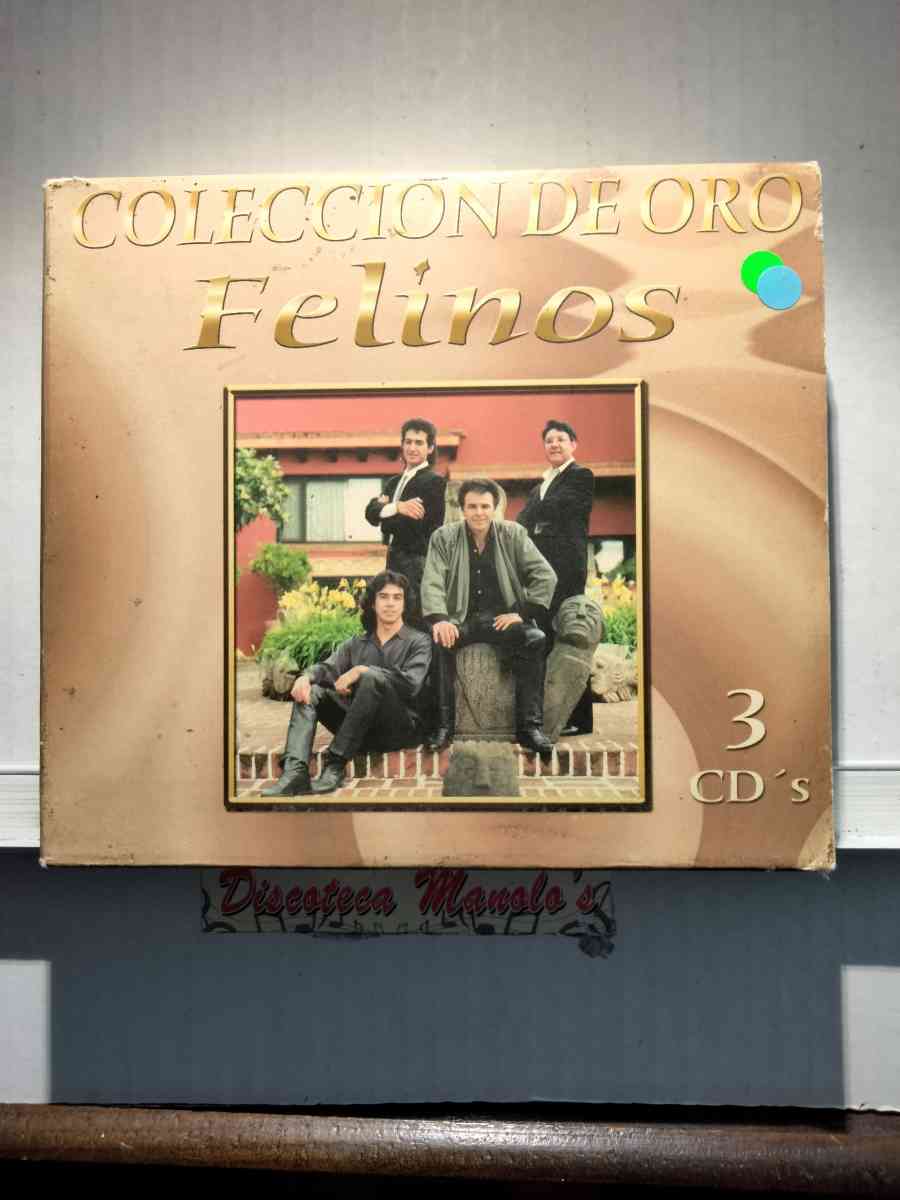 LOS FELINOS COLECCION DE 3 CDS USADOS EN EXC COND OPEN BOX - Chicago, Illinois