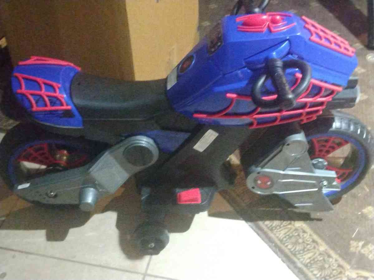 Marvel Spiderman 6V Battery Powered Motorcycle Boys Ride - Las Vegas, Nevada - FleaMarketBay