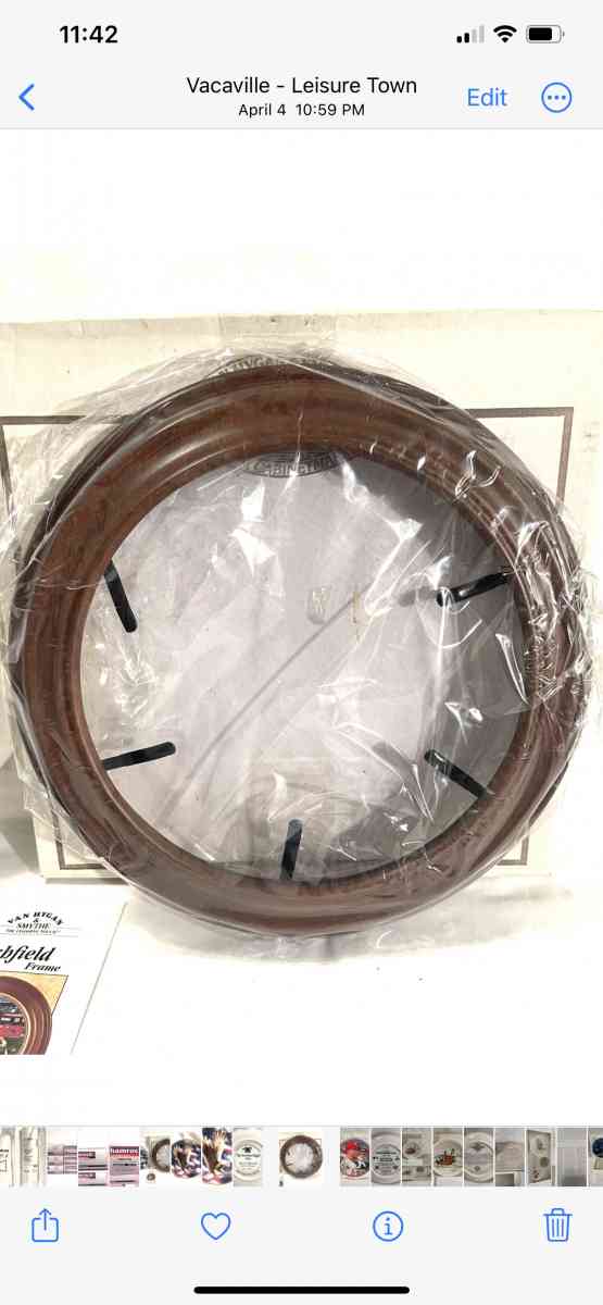 new American eagle collectors plate with wall mount - Vacaville, California - FleaMarketBay