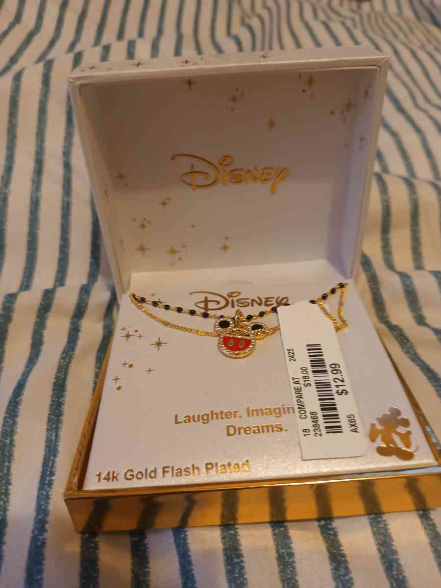 sterling silver Disney necklace with ladybug charm - Pocatello, Idaho - FleaMarketBay