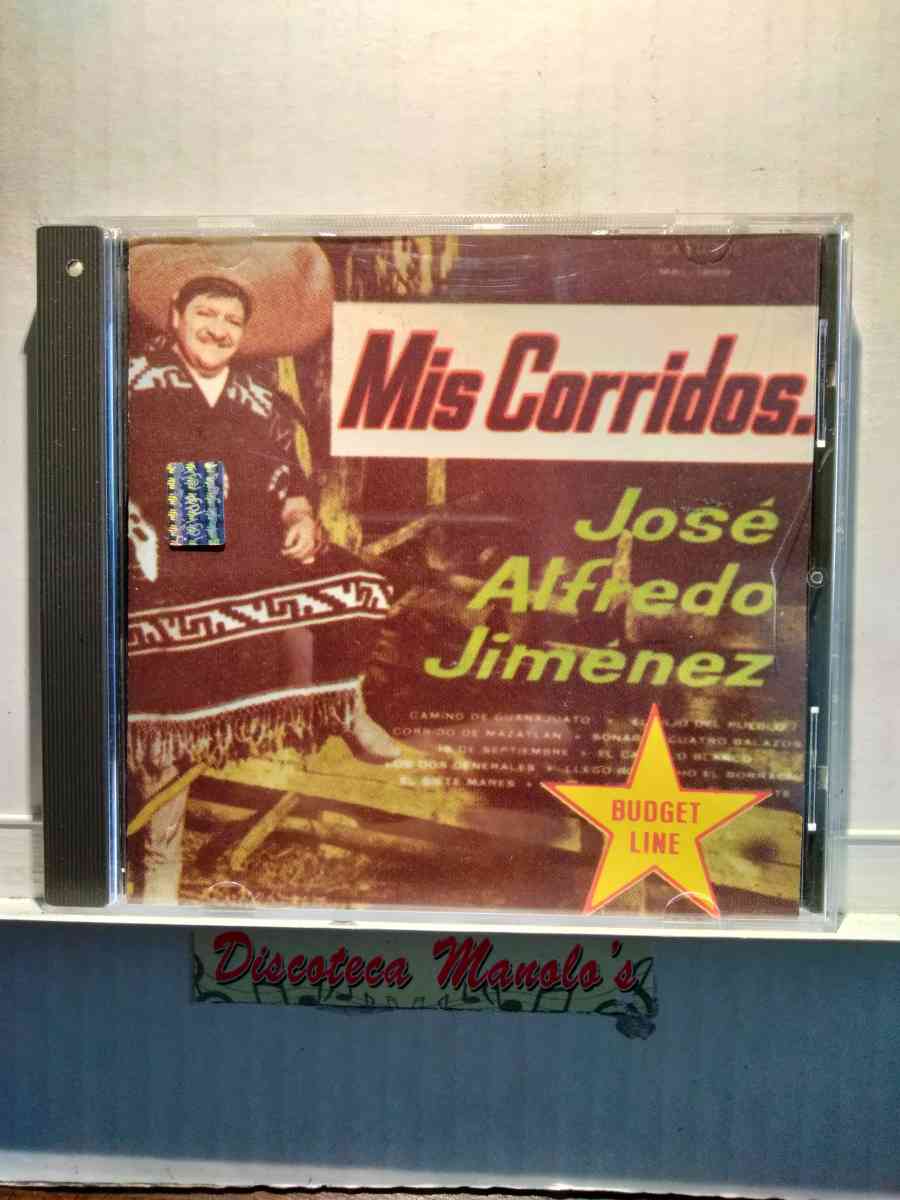 JOSE ALFREDO JIMENEZ CORRIDOS Y RANCHERAS CD USADO  EXC COND - Chicago, Illinois