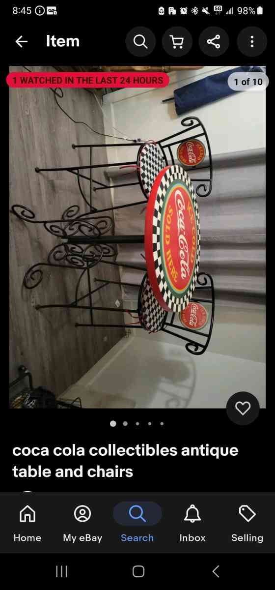 coke pub table set - Austin, Texas - FleaMarketBay