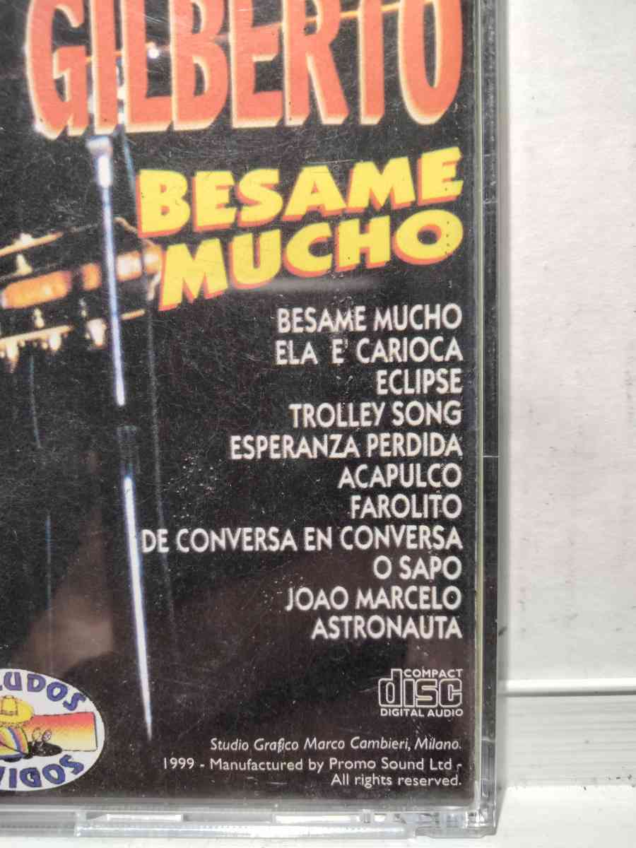 JOAO GILBERTO BESAME MUCHO CD USADO EN EXC COND CAJA ABIERTA - Chicago, Illinois - FleaMarketBay