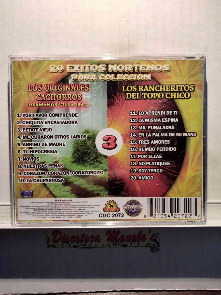 LOS CACHORROS DE HNOS VILLAREAL Y RANCHERITOS DEL TOPO CHICO - Chicago, Illinois - FleaMarketBay