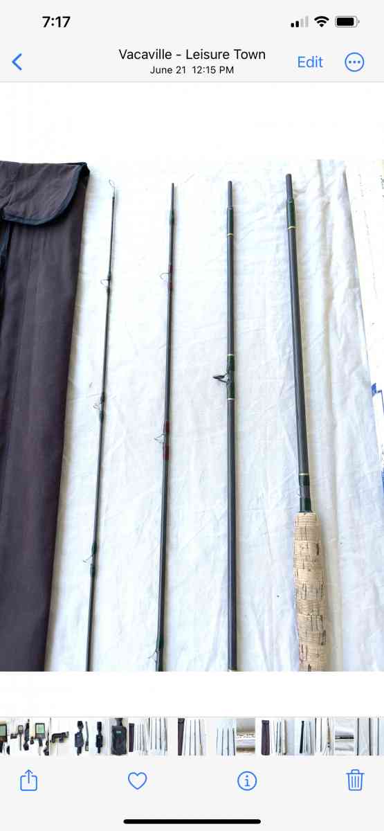 pre owned A Fisher 9ft fly fishing Rod - Vacaville, California - FleaMarketBay