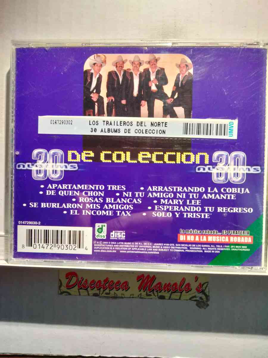 LOS TRAILEROS DEL NORTE 10 EXITOS CD USADO EN EXC COND - Chicago, Illinois - FleaMarketBay