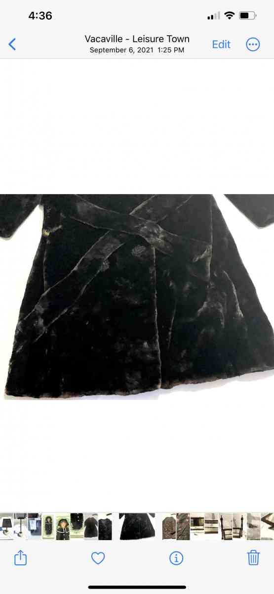 Antique vintage original fur coat - Vacaville, California - FleaMarketBay