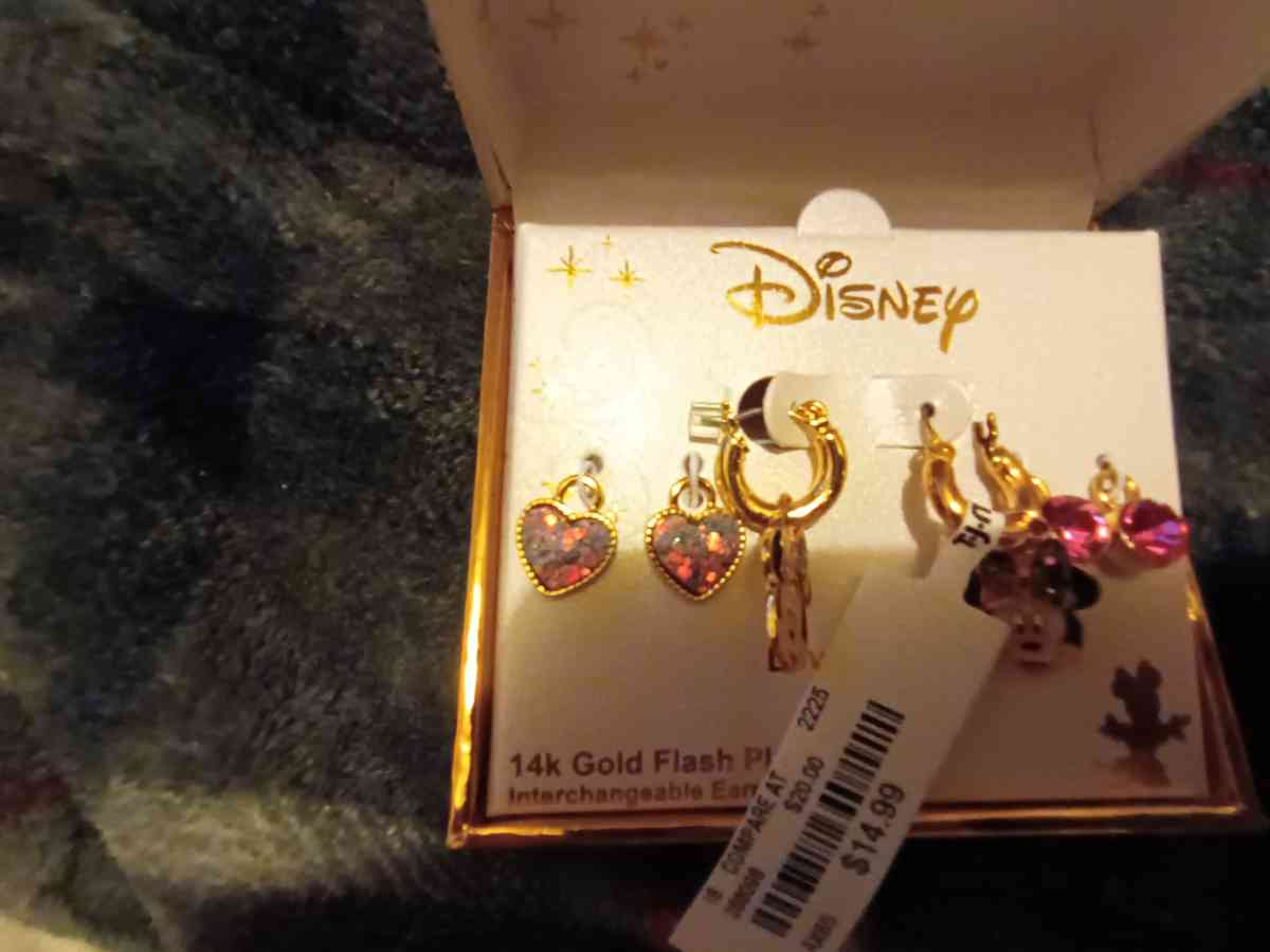 Disney sterling silver earrings - Pocatello, Idaho - FleaMarketBay