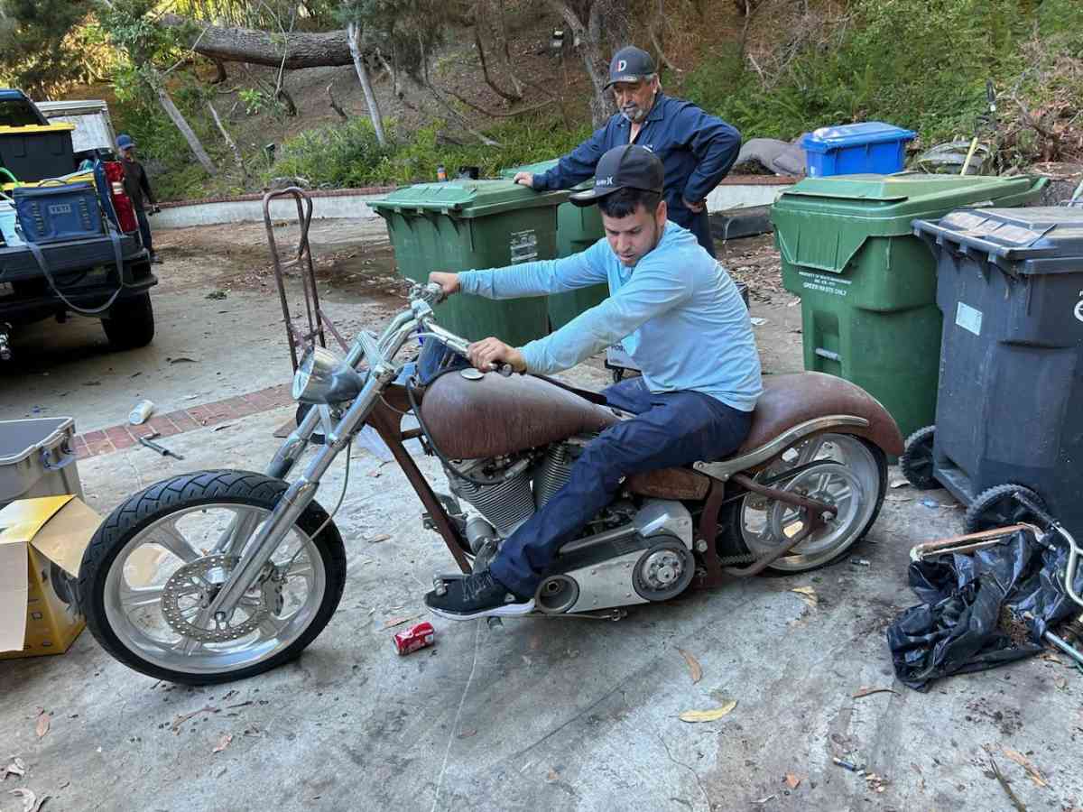 Chopper project never finished all new parts revtech motor - Los Angeles, California