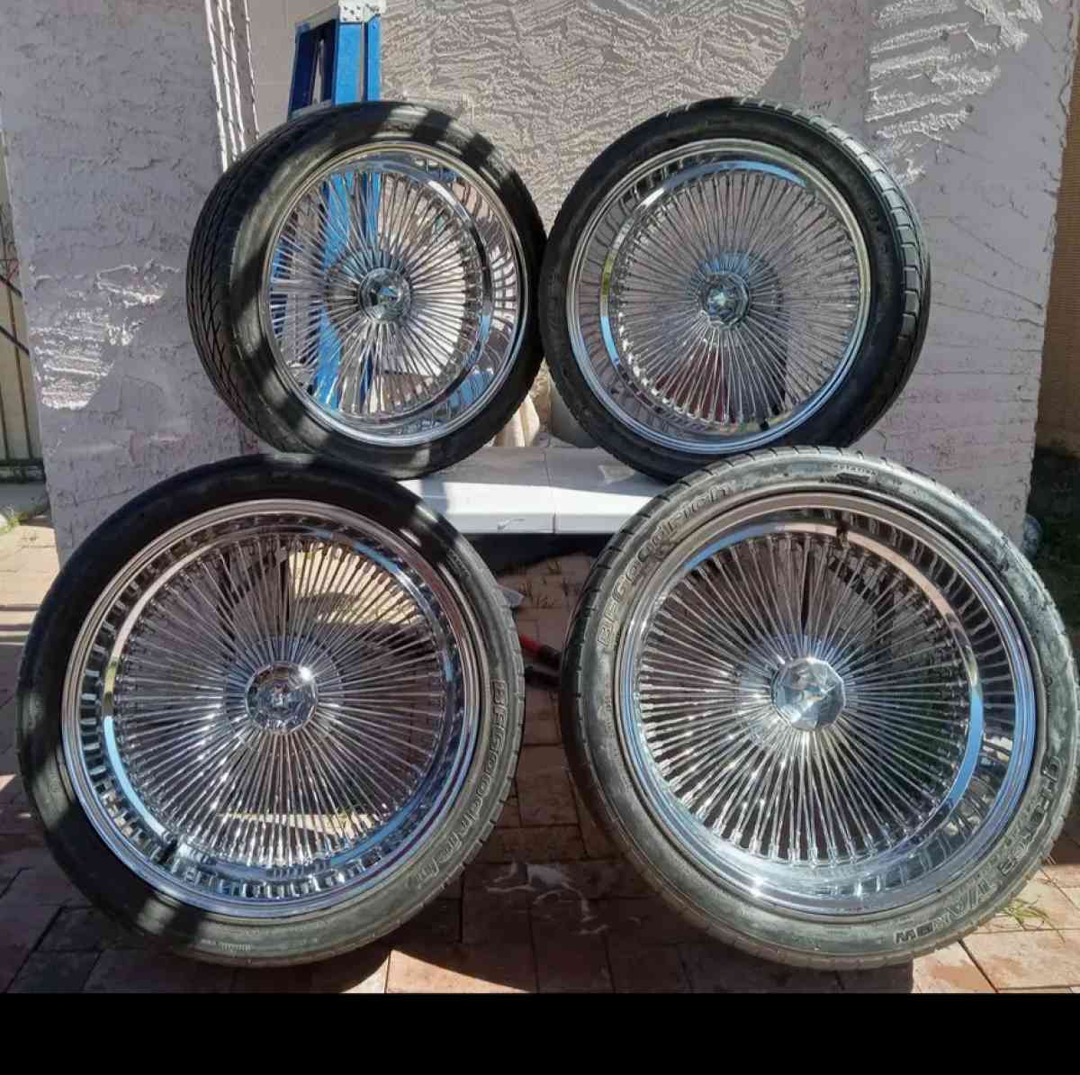 four 20inch 100 spoke G force rims - Peoria, Arizona - FleaMarketBay