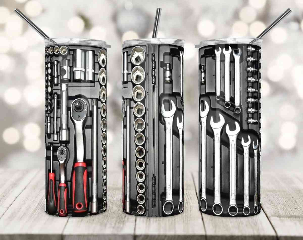 mechanic 20oz Stainless Steel Tumbler - Orlando, Florida