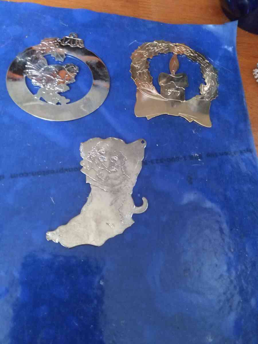 3 Leonard Christmas Ornaments