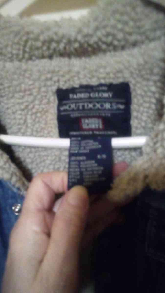 Boys sz 10 to 12 Genuine Faded Glory Jean Jacket gap cap - Buffalo, New York - FleaMarketBay