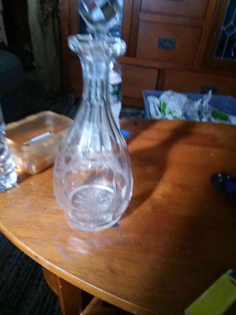 EAPG  MANHATTAN pattern Decanter - Pawtucket, Rhode Island - FleaMarketBay