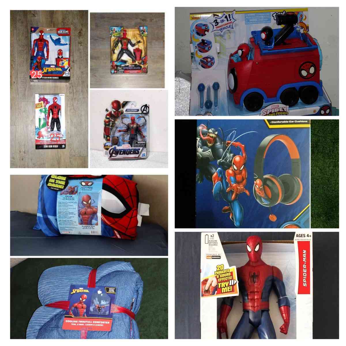 Marvel spiderman toys y accesory DIFFERENT PRICES - Santa Fe Springs, California