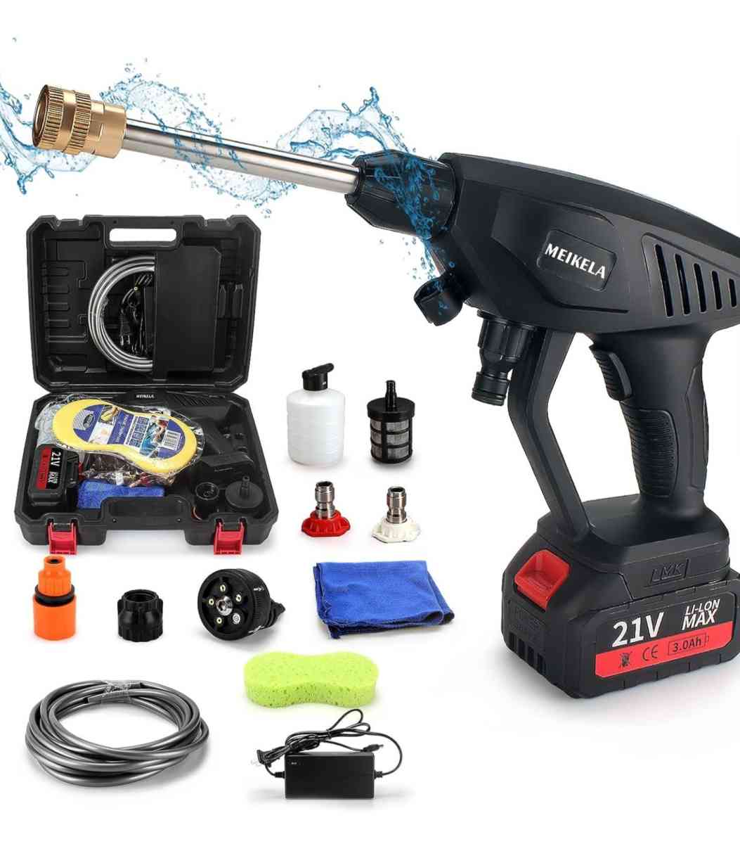 Cordles Battery 21v Cleaner Machine 160w Small Water Pressur - Orlando, Florida - FleaMarketBay