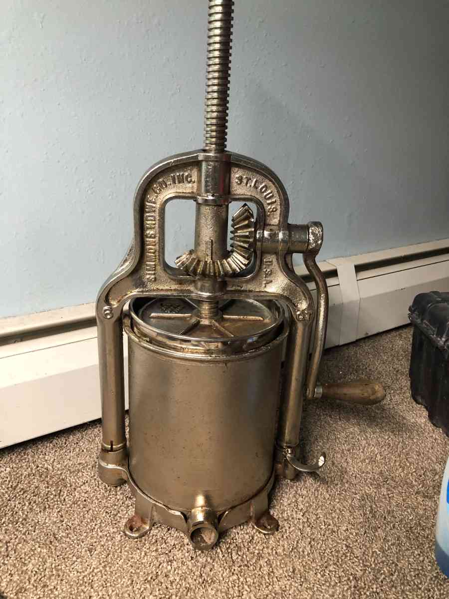 1879 Simmons sausage grinder or berry grinder - Rock Springs, Wyoming - FleaMarketBay