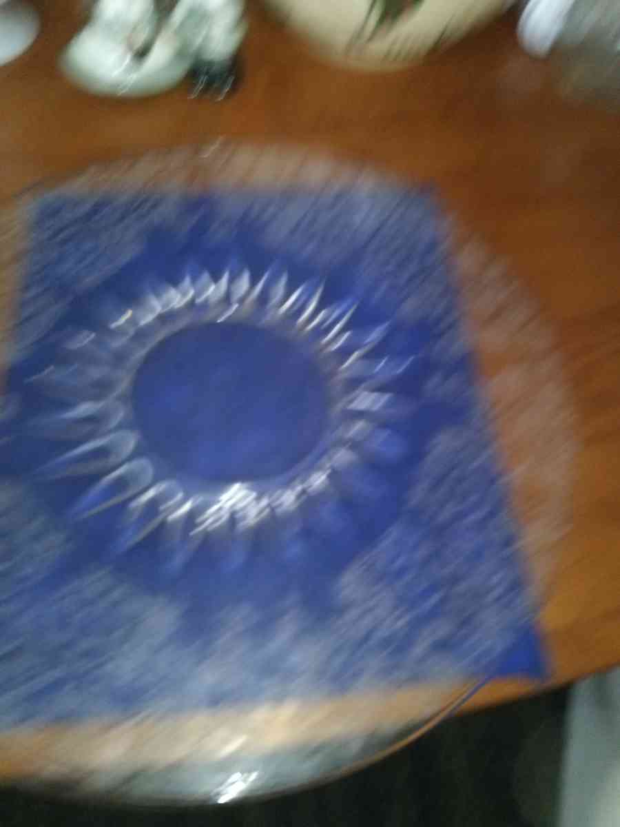 New Martinsville Prelude etch Radiance tray - Pawtucket, Rhode Island