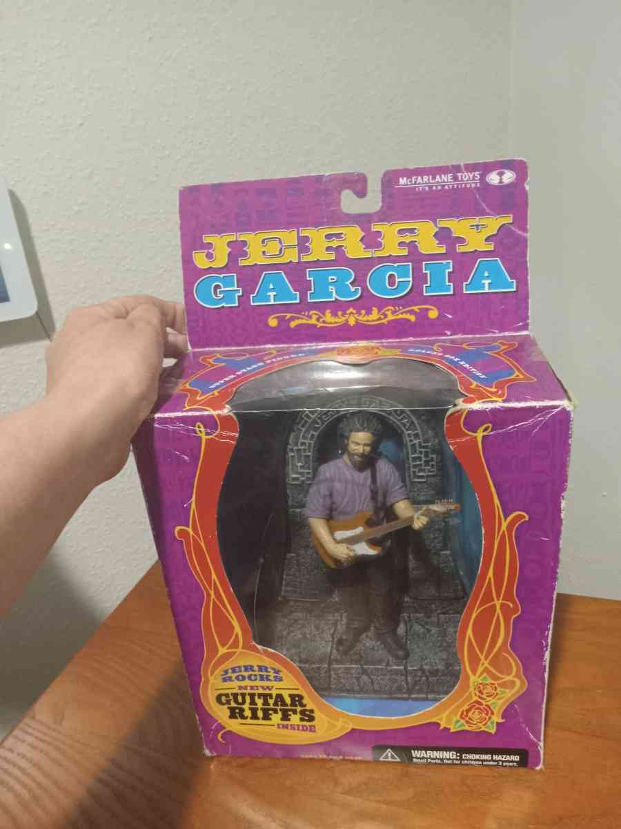 Jerry Garcia Grateful Dead Super Stage McFarlane Six Inch Ac - Fort Worth, Texas - FleaMarketBay
