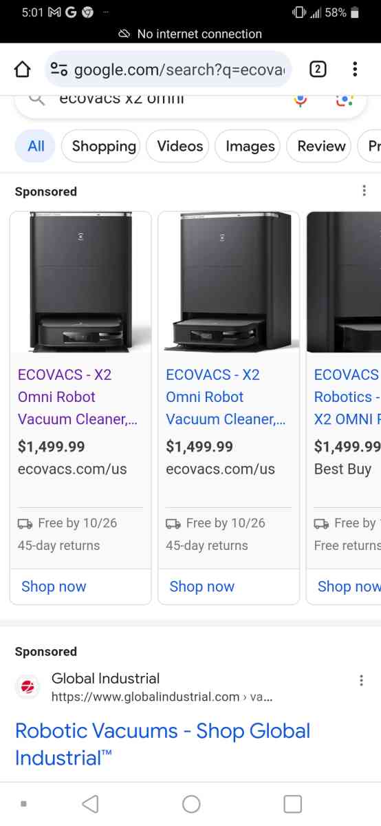 ecovac X2 omni - San Jose, California - FleaMarketBay