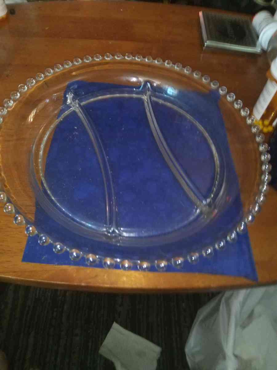 Candlewick 3 Part Relish - Pawtucket, Rhode Island - FleaMarketBay