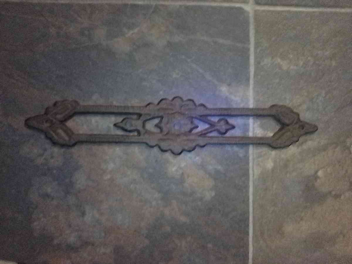 WROUTE IRON DECRATIVE PLAQUE - Birch Tree, Missouri