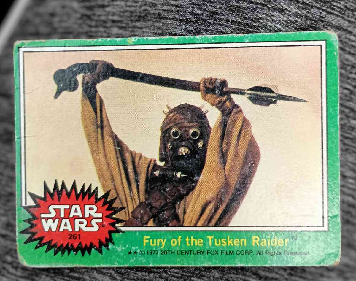 Star Wars 1977 trading cards - Pendleton, Kentucky
