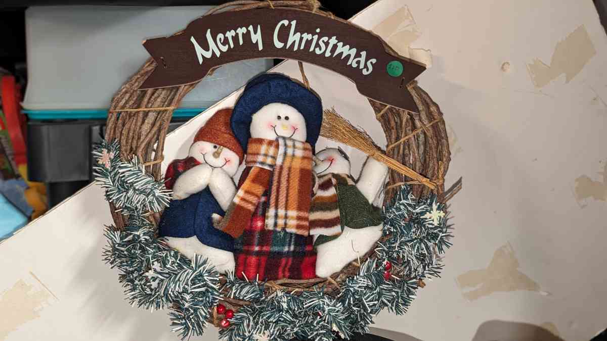 Christmas wreath - Englewood, Colorado