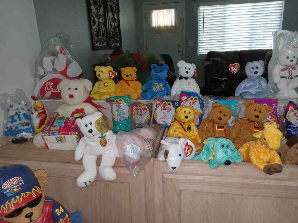 Beanie baby collection and NASCAR collection - Orange Park, Florida