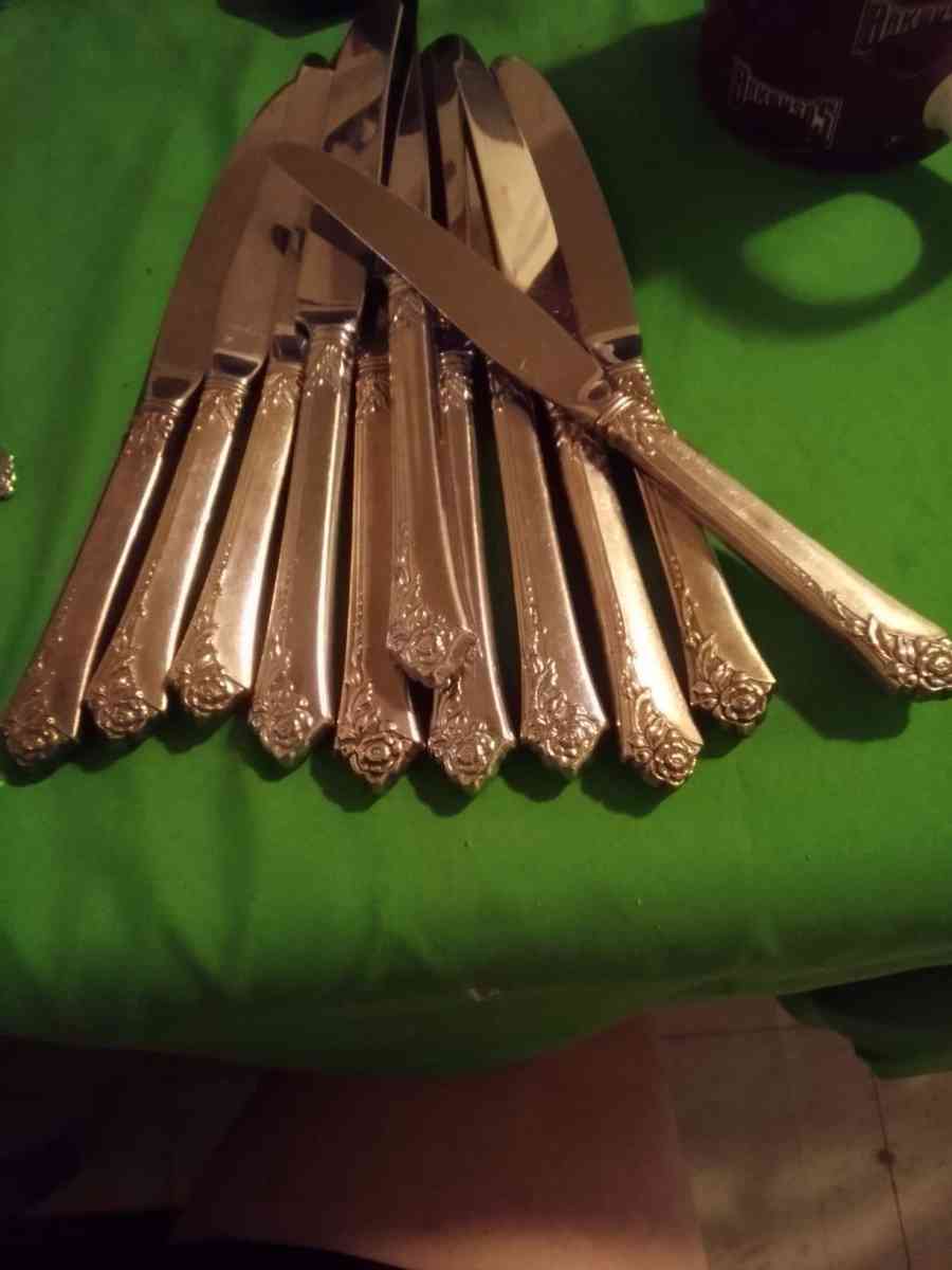 Oneida Damascus rose sterling silver Flat Ware - Biloxi, Mississippi - FleaMarketBay