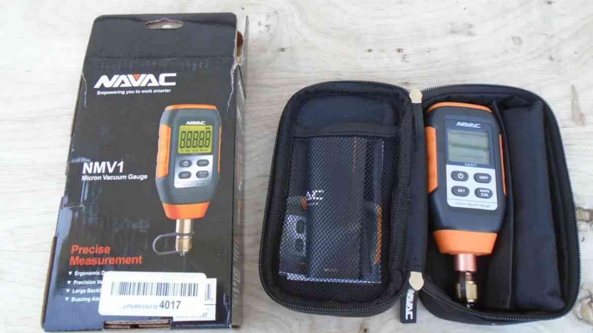NAVAC NMV1  Digital Micron Vacuum Gauge - Lakeland, Florida - FleaMarketBay