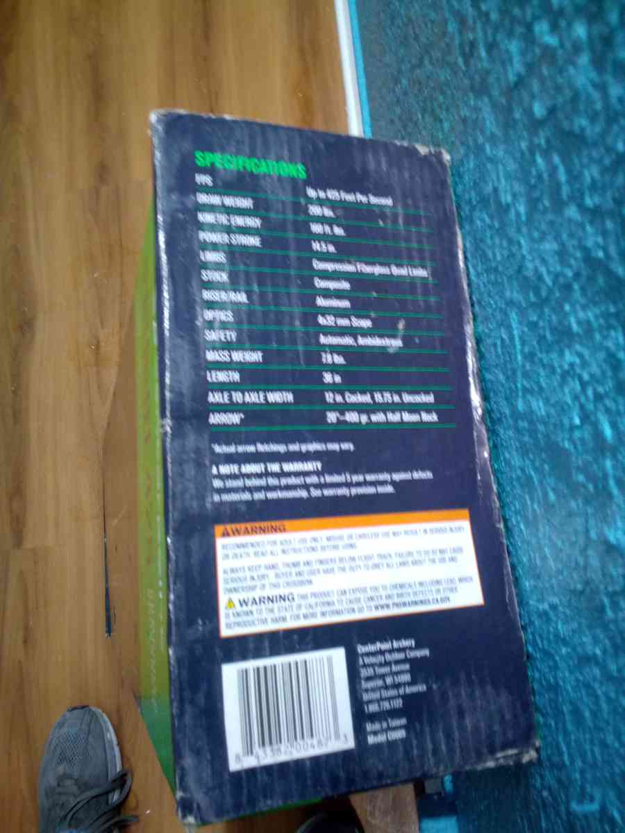 centerpoint Patriot 425 crossbow - North Little Rock, Arkansas - FleaMarketBay