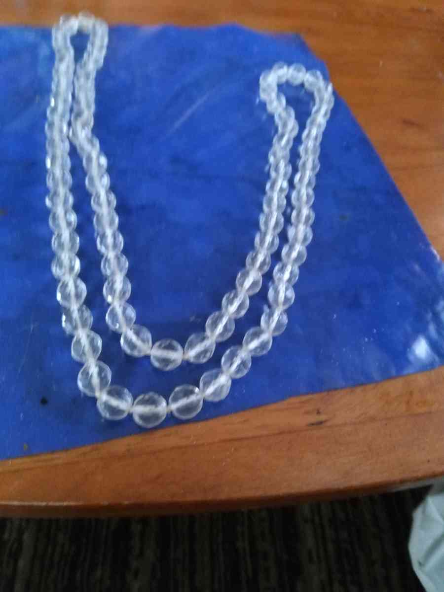 Vintage Crystal Opera Length 18 inches - Pawtucket, Rhode Island - FleaMarketBay