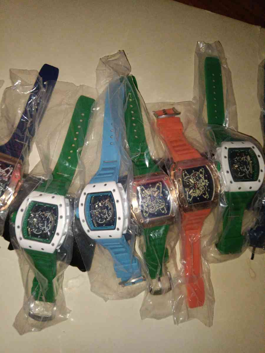 Rich  Mille  Watch  replica skittles of colors brand new - Lake Worth, Florida - FleaMarketBay