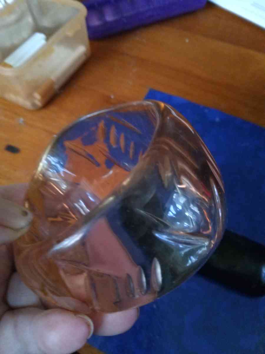 50s Carved Lucite Bangle Bracelet - Pawtucket, Rhode Island - FleaMarketBay