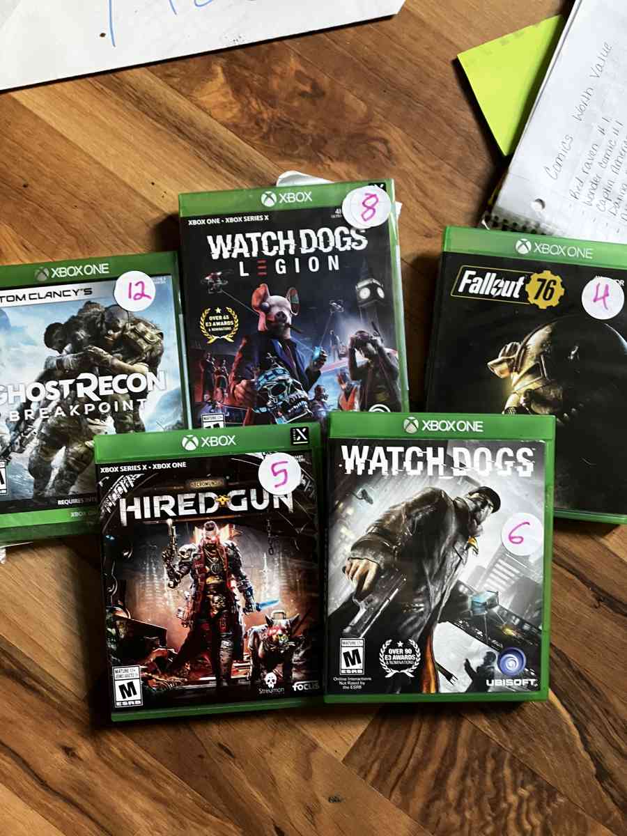 Xbox one games 30 for bundle or prices on games for individu - Marshall, Illinois