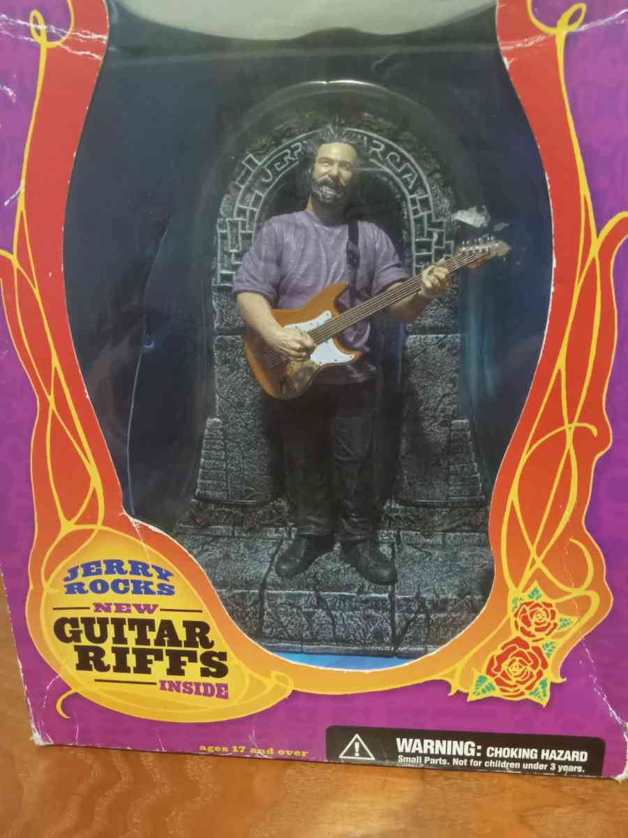 Jerry Garcia Grateful Dead Super Stage McFarlane Six Inch Ac - Fort Worth, Texas